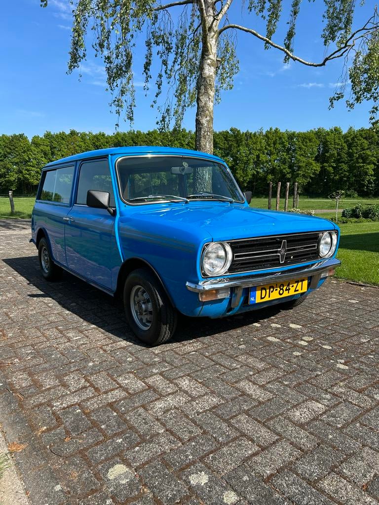 Mini 1100 1.1 Clubman 1979 Blauw, Auto's, Mini, Particulier, Clubman, Benzine, Stationwagon, Handgeschakeld, Origineel Nederlands