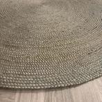 Rond Vloerkleed Brinker Carpets Jute Grijs - 180x180cm, 150 tot 200 cm, Rond, Ophalen of Verzenden, Zo goed als nieuw
