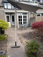 IKEA LILLEÖ parasol voor balkon - grijs, Ophalen, Gebruikt, Kantelbaar, 1 tot 2 meter