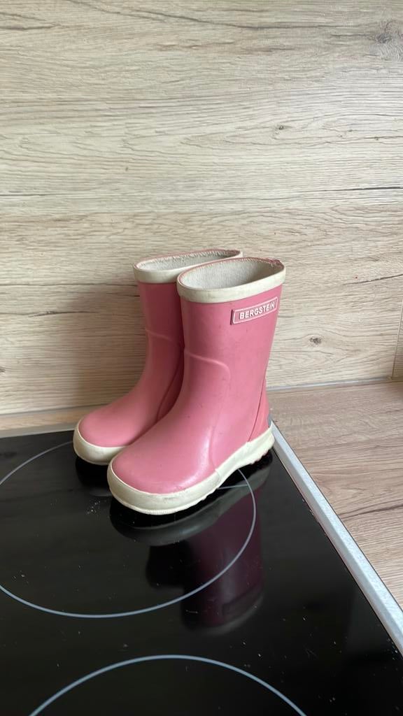 Bergstein laarsjes maat 21 roze, Ophalen of Verzenden, Zo goed als nieuw, Meisje, Laarzen