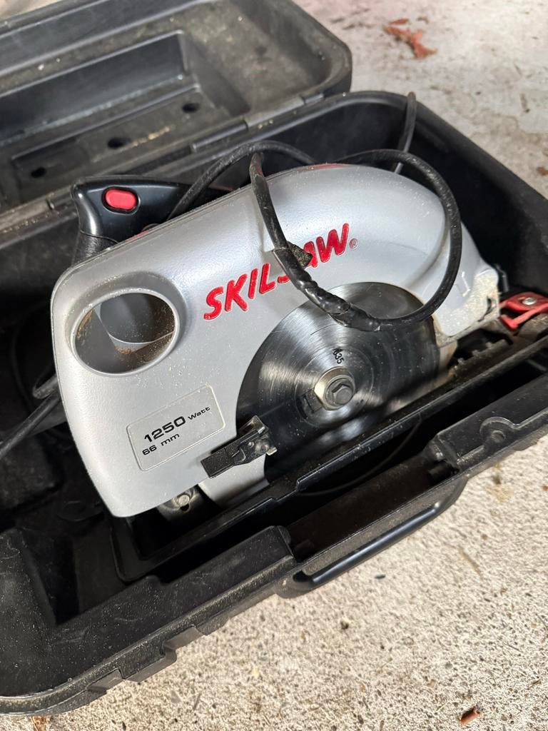 Skil Saw cirkelzaag 1250 Watt, Ophalen, Gebruikt, Cirkelzaag, 30 tot 70 mm