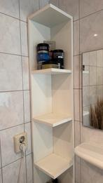 Hoekkast badkamer Lillangen, Huis en Inrichting, Badkamer | Badkamermeubels, Ophalen, (Half)hoge kast, 50 tot 100 cm, Zo goed als nieuw