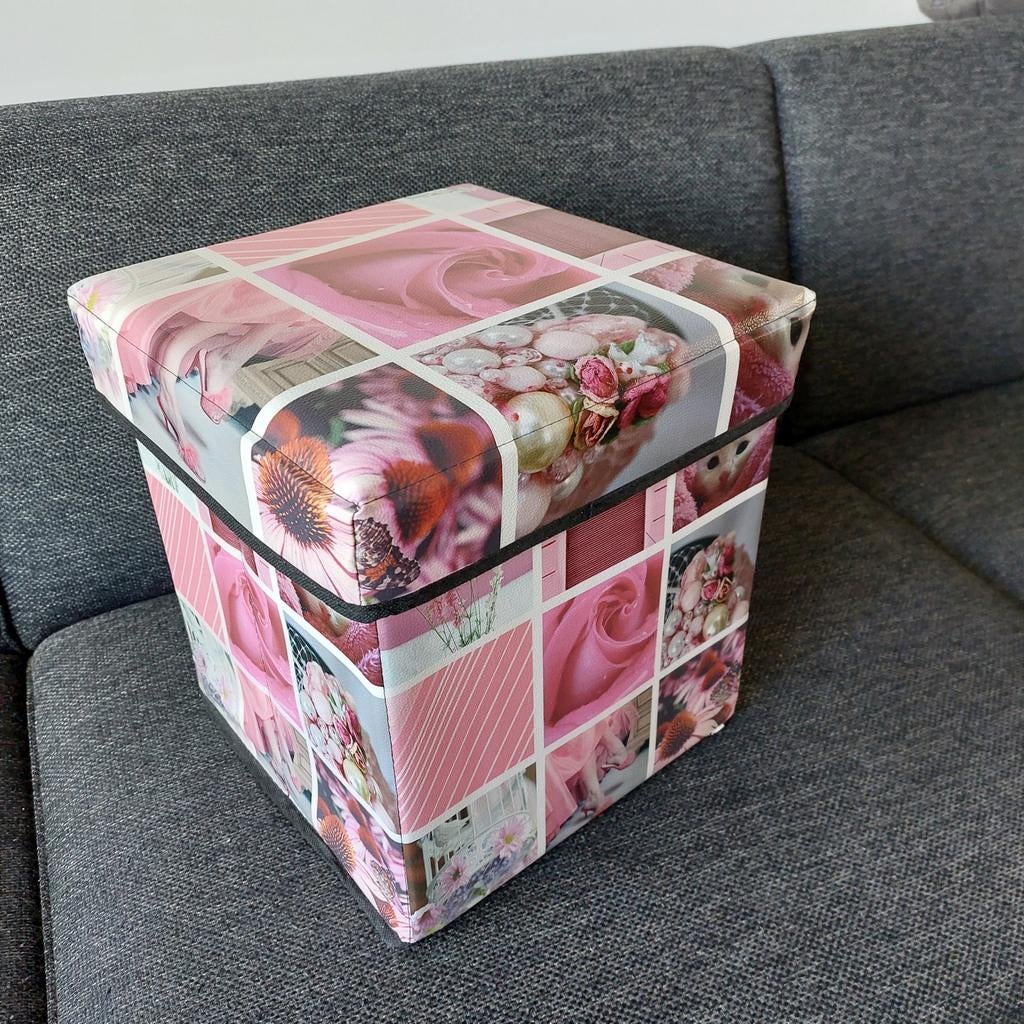 Opvouwbare opbergdoos, Ophalen of Verzenden, Vierkant, Minder dan 50 cm