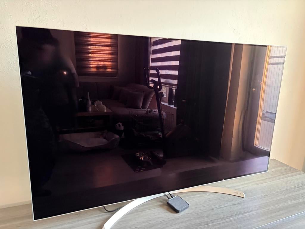 LG OLED TV 55inch, Ophalen, 120 Hz, Zo goed als nieuw, 100 cm of meer