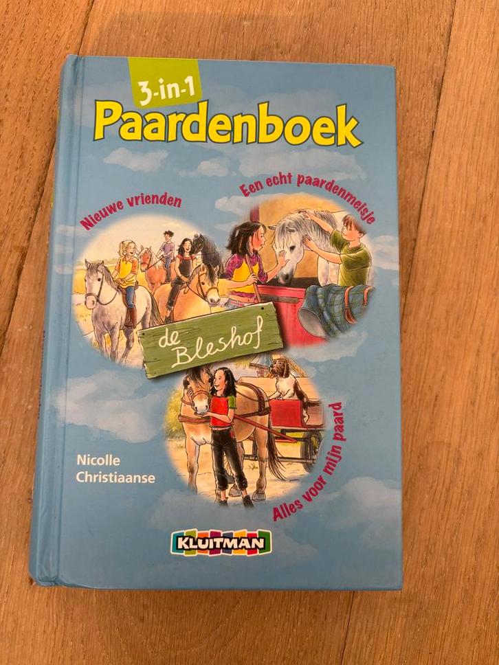 3-in-1 Paardenboek De Bleshof - Nicolle Christiaanse, Boeken, Kinderboeken | Jeugd | onder 10 jaar, Gelezen, Fictie algemeen, Ophalen of Verzenden