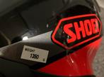 Shoei Jethelm - Zwart/Rood, Lichtgewicht en Comfortabel, Motoren, Kleding | Motorhelmen, Heren, Jethelm, Shoei, Ophalen