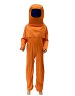 Nieuw Kinder Among Us Kostuum  Orange(6-8Y), Ophalen of Verzenden, Nieuw, Overige maten