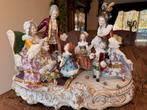 Saksisch porseleinen groep oma’s verjaardag volkstedt, Ophalen of Verzenden