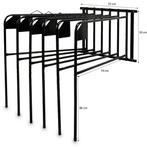 2 metalen dekenrekken voor paardendekens, Dieren en Toebehoren, Ophalen, Zo goed als nieuw, Deken