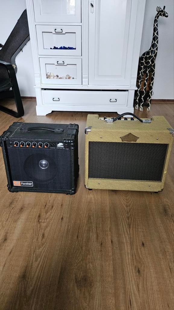 Washburn VGA 30 versterker + Hohner oefenversterker, Muziek en Instrumenten, Versterkers | Bas en Gitaar, Ophalen, Gebruikt, Minder dan 50 watt