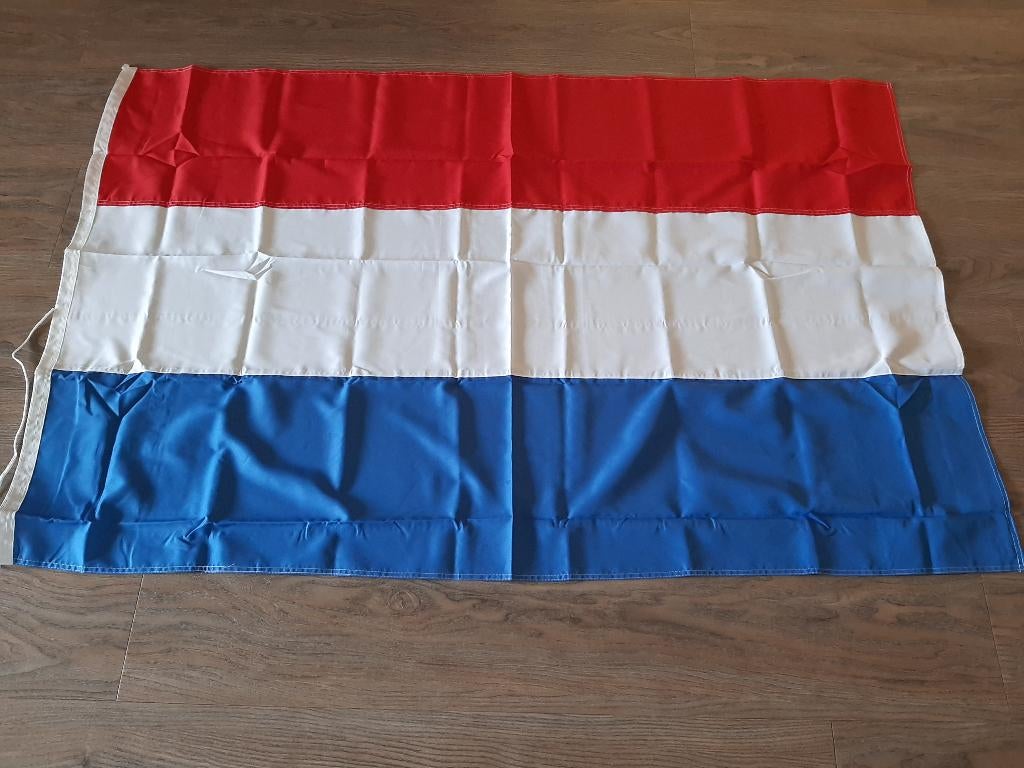 nieuwe Nederlandse vlag met oranje wimpel 150x100cm, Ophalen, Nieuw