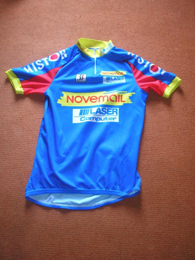 wielershirt Novemail Histor, Fietsen en Brommers, Fietsaccessoires | Fietskleding, Ophalen of Verzenden, Zo goed als nieuw, Bovenkleding