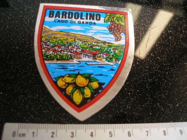 folie sticker bardolino lago di garda, Verzenden, Zo goed als nieuw, Dier en Natuur