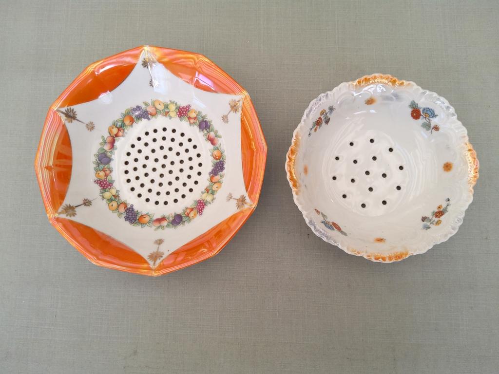 Vintage -  2 x Fruittest  / Fruittestje, Antiek en Kunst, Ophalen of Verzenden