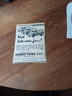 Advertentie van Dinky toys Bedford bestelwagens 1956, Ophalen of Verzenden, Zo goed als nieuw, Auto's