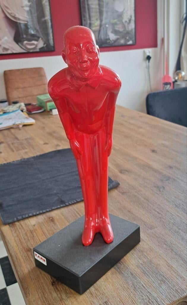 Kare Design Welkom Poppetje Rood - Decoratief Beeld, Ophalen of Verzenden, Zo goed als nieuw