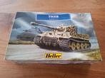 VINTAGE "HELLER" TIGER TANK, modelbouw/kit, uit de jaren 90, Hobby en Vrije tijd, Modelbouw | Auto's en Voertuigen, Nieuw, Ophalen of Verzenden