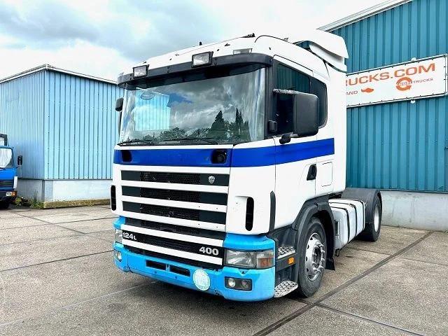 Scania R124-400 L 4x2 SLEEPERCAB ADR/VLG (2 FUEL LINES!) (EU, Auto's, Vrachtwagens, Achterwielaandrijving, Scania, Wit, Bedrijf