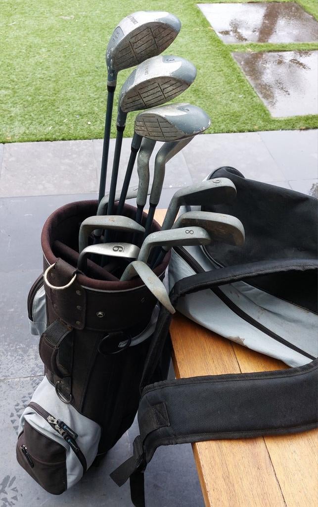 Complete golfset met tas - Ideaal voor beginners, Sport en Fitness, Golf, Ophalen, Gebruikt, Set, Overige merken