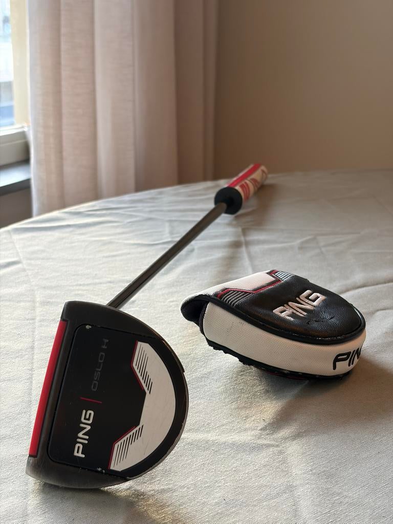 Ping Oslo H putter (34 inch) in nette staat, Ophalen of Verzenden, Zo goed als nieuw, Club, Ping