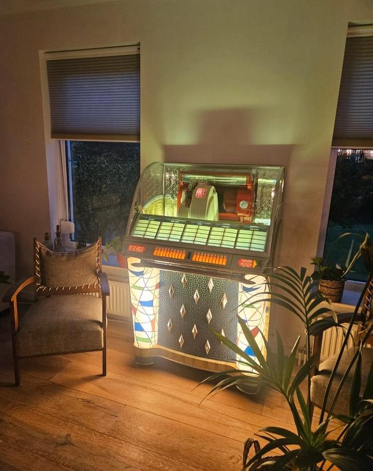 Jukebox seeburg, Verzamelen, Automaten | Jukeboxen, Zo goed als nieuw, Seeburg, 1950 tot 1960, Ophalen of Verzenden