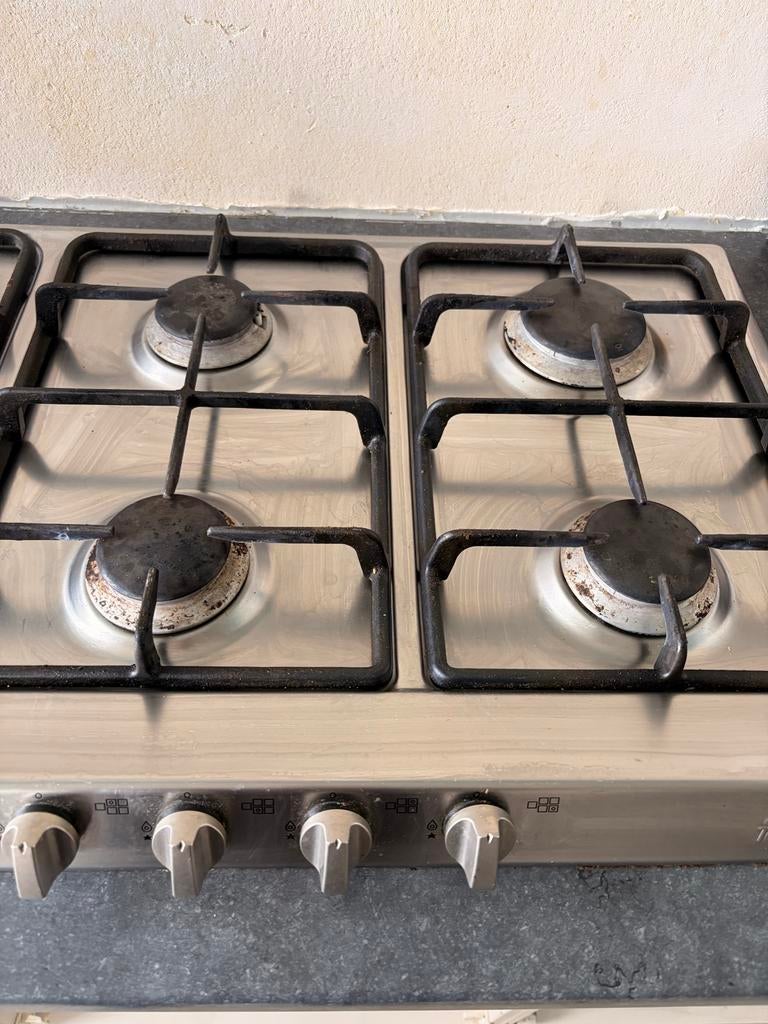 Teka Inbouw Gasfornuis 5 Pits - Gebruikt, Goede Staat, Gebruikt, Minder dan 85 cm, Ophalen of Verzenden, Inbouw