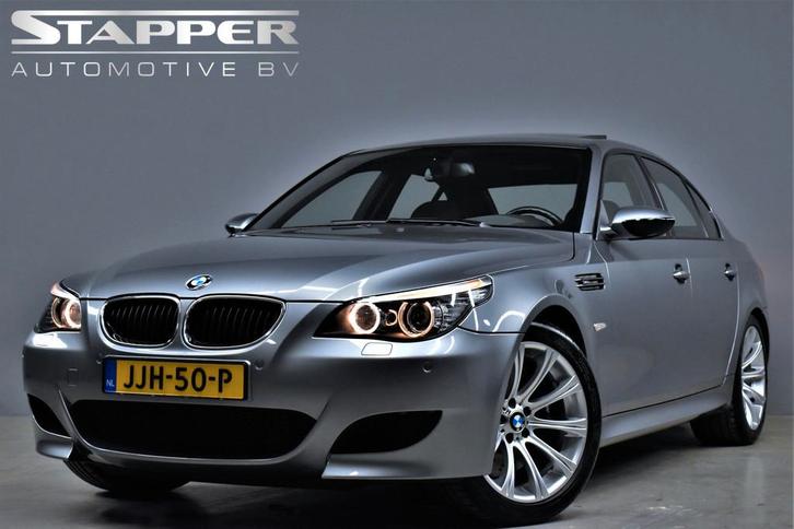 BMW M5 LCI V10 507pk SMG Dealer OH Topconditie! Schuifdak/He, Auto's, BMW, Bedrijf, Te koop, 5-Serie, ABS, Airbags, Airconditioning