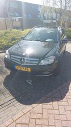 Mercedes-Benz C-Klasse C180 Kompr Estate AUTOMAAT 2009 Zwart, Auto's, Mercedes-Benz, Achterwielaandrijving, 1800 kg, Zwart, Zwart