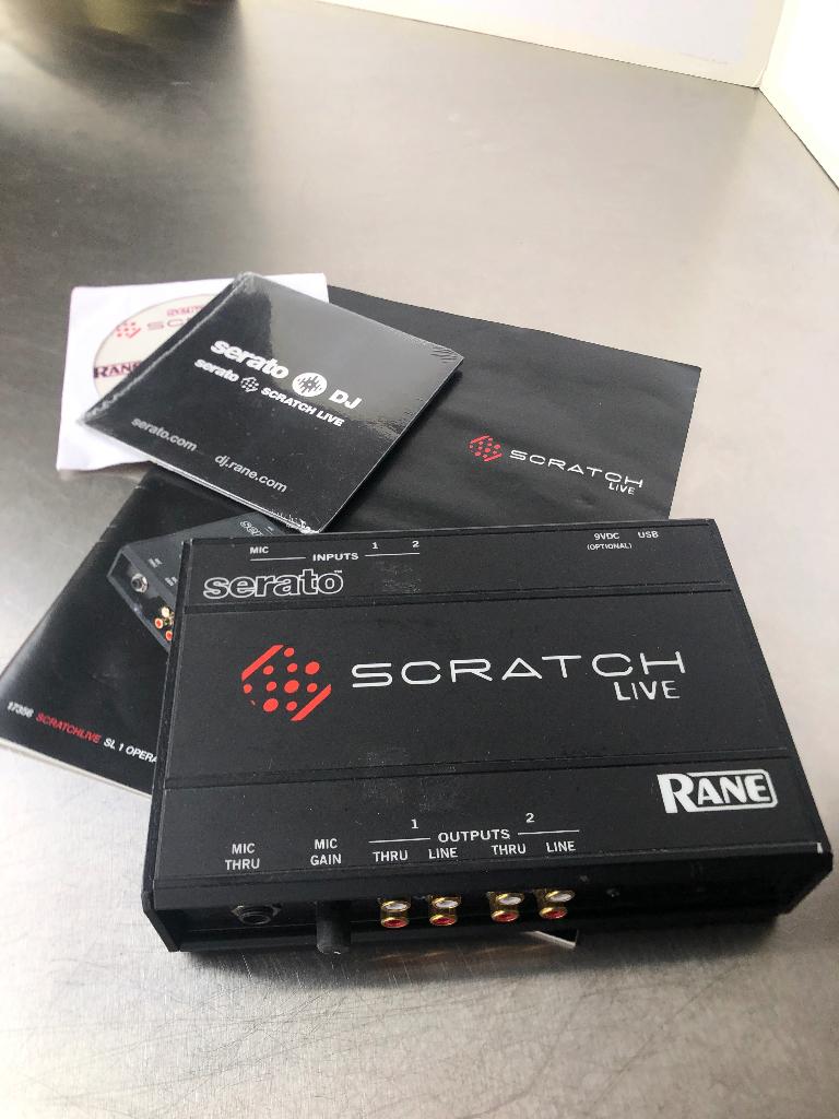 Rane Serato Scratch SL1 DJ interface + toebehoren, Ophalen of Verzenden, Overige merken
