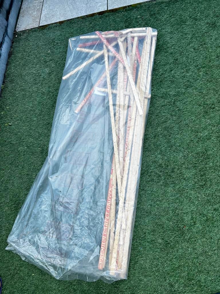 Carpet Gripper, Overige typen, Nieuw, 10 m² of meer, Hout