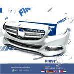 W205 VOORBUMPER + GRIL Mercedes C Klasse 2014-2018 ZWART WIT, Auto-onderdelen, Carrosserie en Plaatwerk, Gebruikt, -, Voor, Ophalen of Verzenden