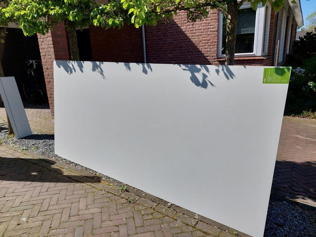 Trespa plaat - Wit RAL 9010 - 6 mm, Ophalen, Nieuw, HPL, Minder dan 20 mm