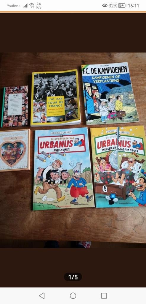 Urbanus, tour de France, fc de Kampioenen, ect, Eén stripboek, Ophalen of Verzenden, Gelezen