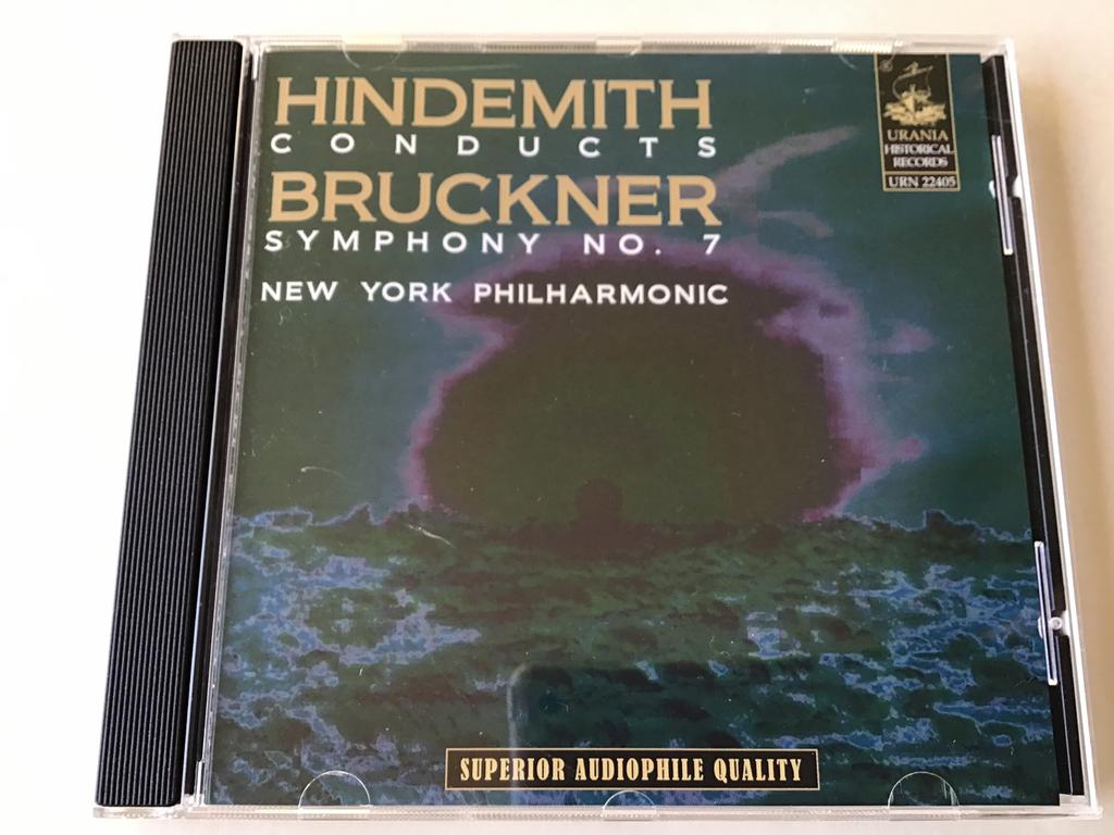 Hindemith Conducts Bruckner  no.7 / Superior Audiophile, Ophalen of Verzenden, Zo goed als nieuw