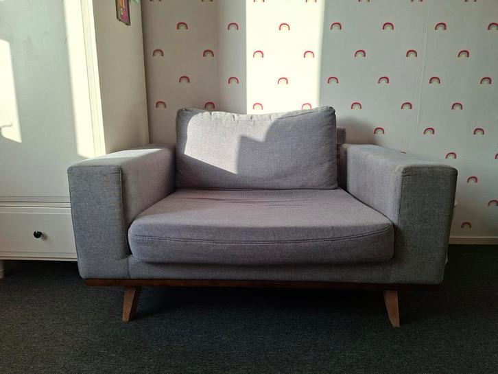 Fauteuil/Love seat, Huis en Inrichting, Fauteuils, Gebruikt, 100 tot 125 cm, 75 tot 100 cm, Ophalen