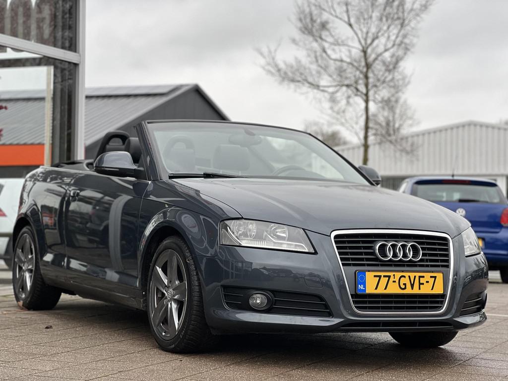 Audi A3 Cabriolet 1.8 TFSI Ambition Pro Line Automaat / Nieu, Auto's, Gebruikt, Zwart, 4 cilinders, Bedrijf
