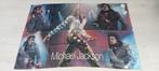 Vlag Michael Jackson 136.5 x 95 cm wandkleed banner doek, Ophalen of Verzenden