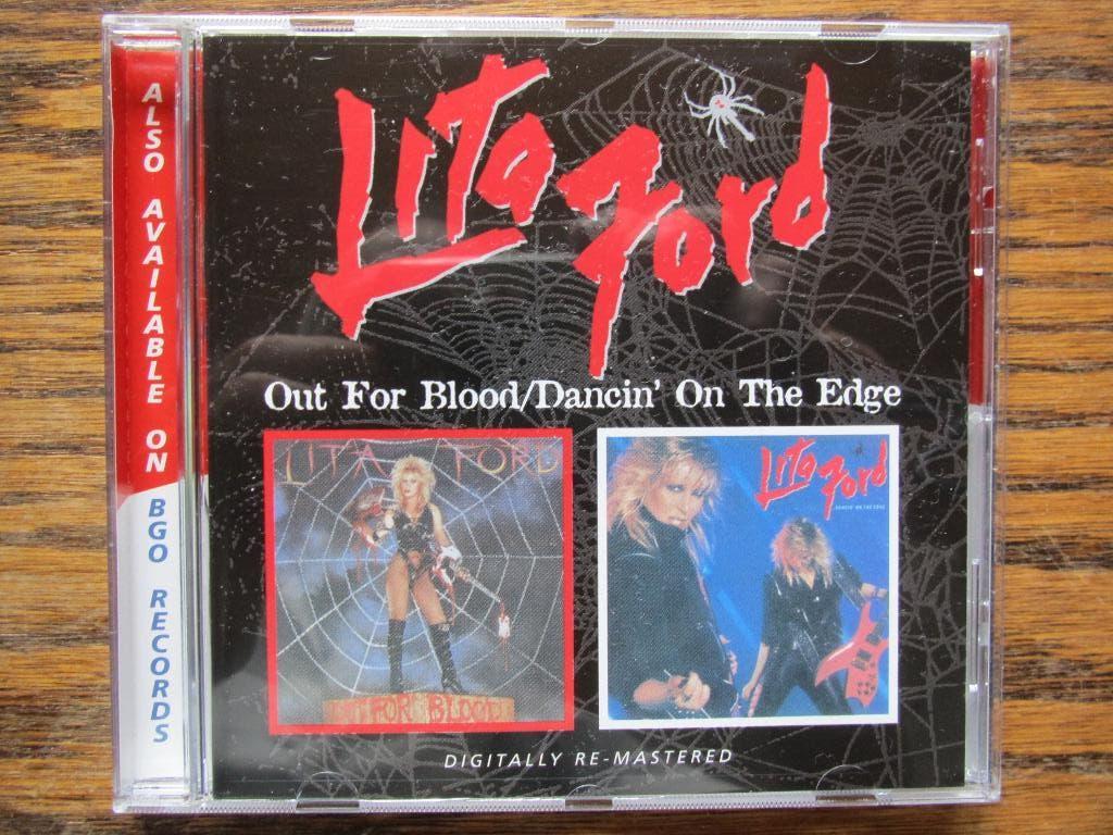 Out For Blood(1983) + Dancin' On The Edge(1984) - Lita Ford, Ophalen of Verzenden, Zo goed als nieuw