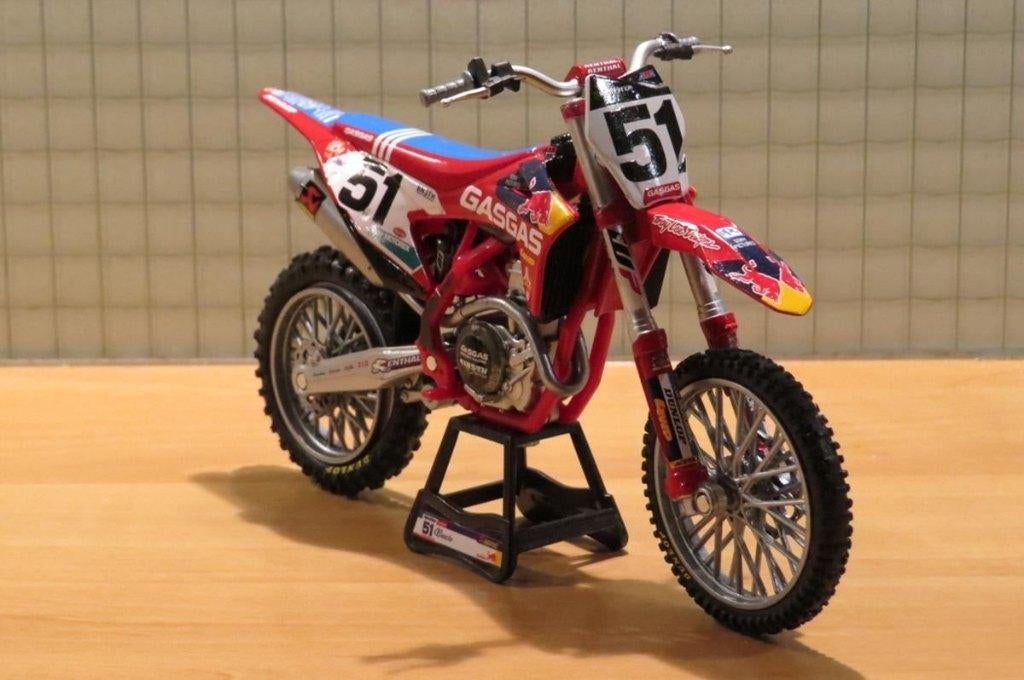 Justin Barcia #51 GASGAS MC450 F 2021 1:12 58303, Nieuw, 1:9 t/m 1:12, Motor, New-Ray GmbH