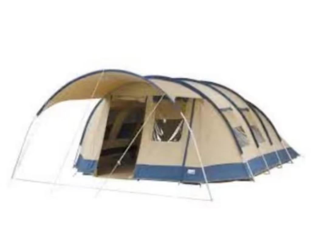 Vrijbuiter Outdoor Michigan 6 persoons tunneltent, Caravans en Kamperen, Tenten, Ophalen, Gebruikt