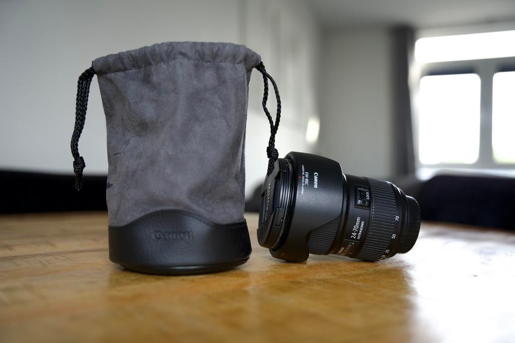 Canon EF 24-70mm f/2.8L II USM lens, Audio, Tv en Foto, Fotografie | Lenzen en Objectieven, Ophalen, Zo goed als nieuw, Zoom