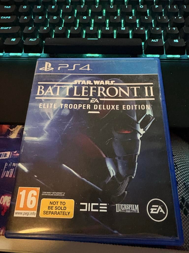 Star Wars Battlefront II Elite Trooper Deluxe Edition PS4, Ophalen of Verzenden, Gebruikt, Overige kleuren, Met games