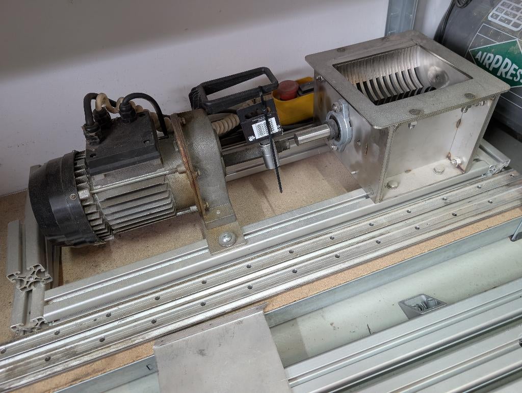 Plastic recycling shredder en filament extruder project, Ophalen of Verzenden, Zo goed als nieuw