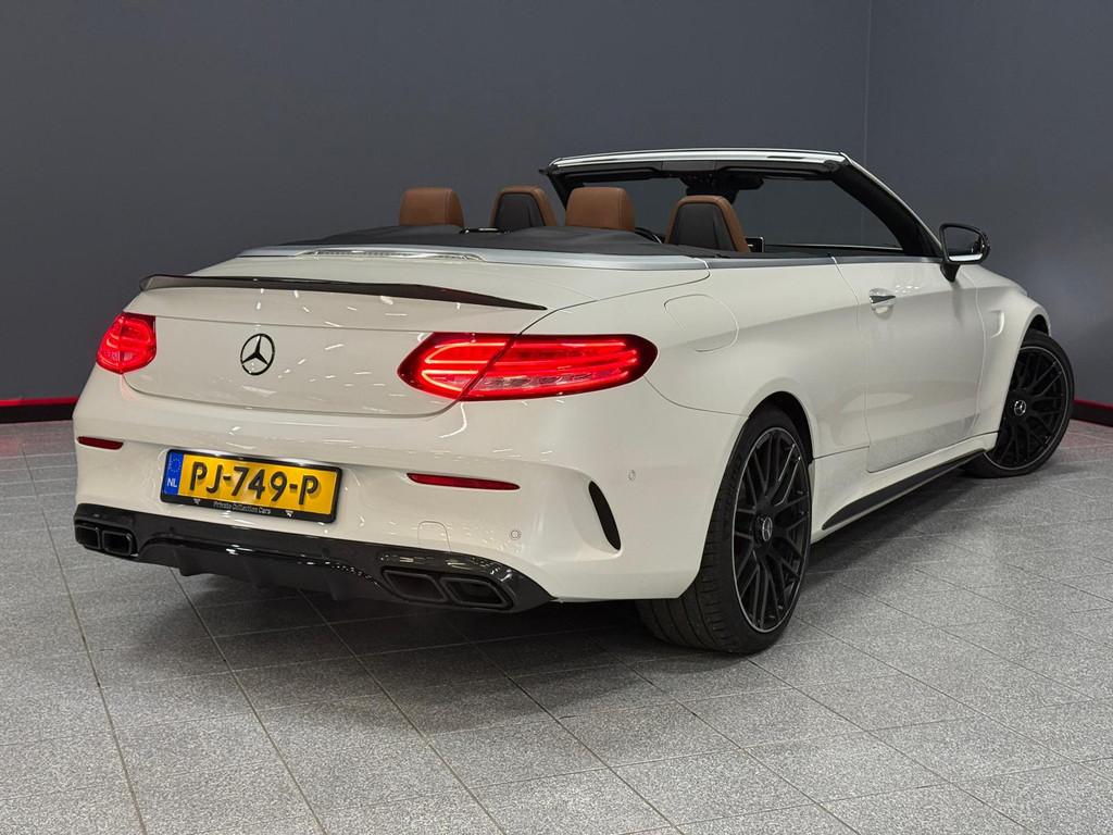Mercedes-Benz C-Klasse Cabrio AMG 63 S Edition 1 Burmester|H, Auto's, Mercedes-Benz, Automaat, Achterwielaandrijving, Gebruikt