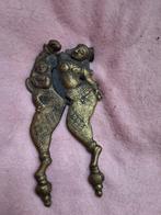 Antiek brons Jamnagar gulab betel cutter india 19e eeuw, Ophalen of Verzenden