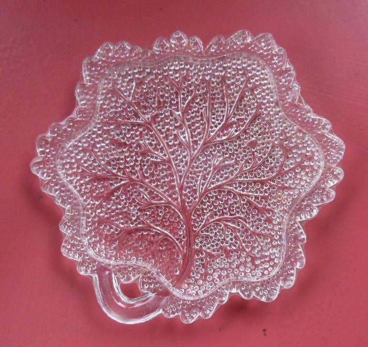 11 Super Blad Vormig Gebak / Fruit / Tapas Bordjes Kado Tip, Huis en Inrichting, Keuken | Servies, Nieuw, Glas of Glazen, Overige stijlen