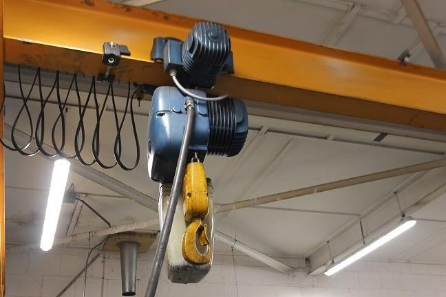 Demag kranen, Doe-het-zelf en Verbouw, Ophalen, Gebruikt