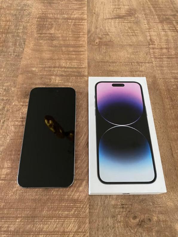 iPhone 14 Pro Zwarte | 128gb | FACTUUR AANWEZIG, Ophalen, Zwart, Zo goed als nieuw, 84 %