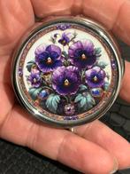 Pillendoosje nieuw viooltjes, Ophalen of Verzenden, Nieuw