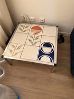 Retro bijzettafel, Huis en Inrichting, Ophalen, Vierkant, 55 tot 75 cm, Zo goed als nieuw